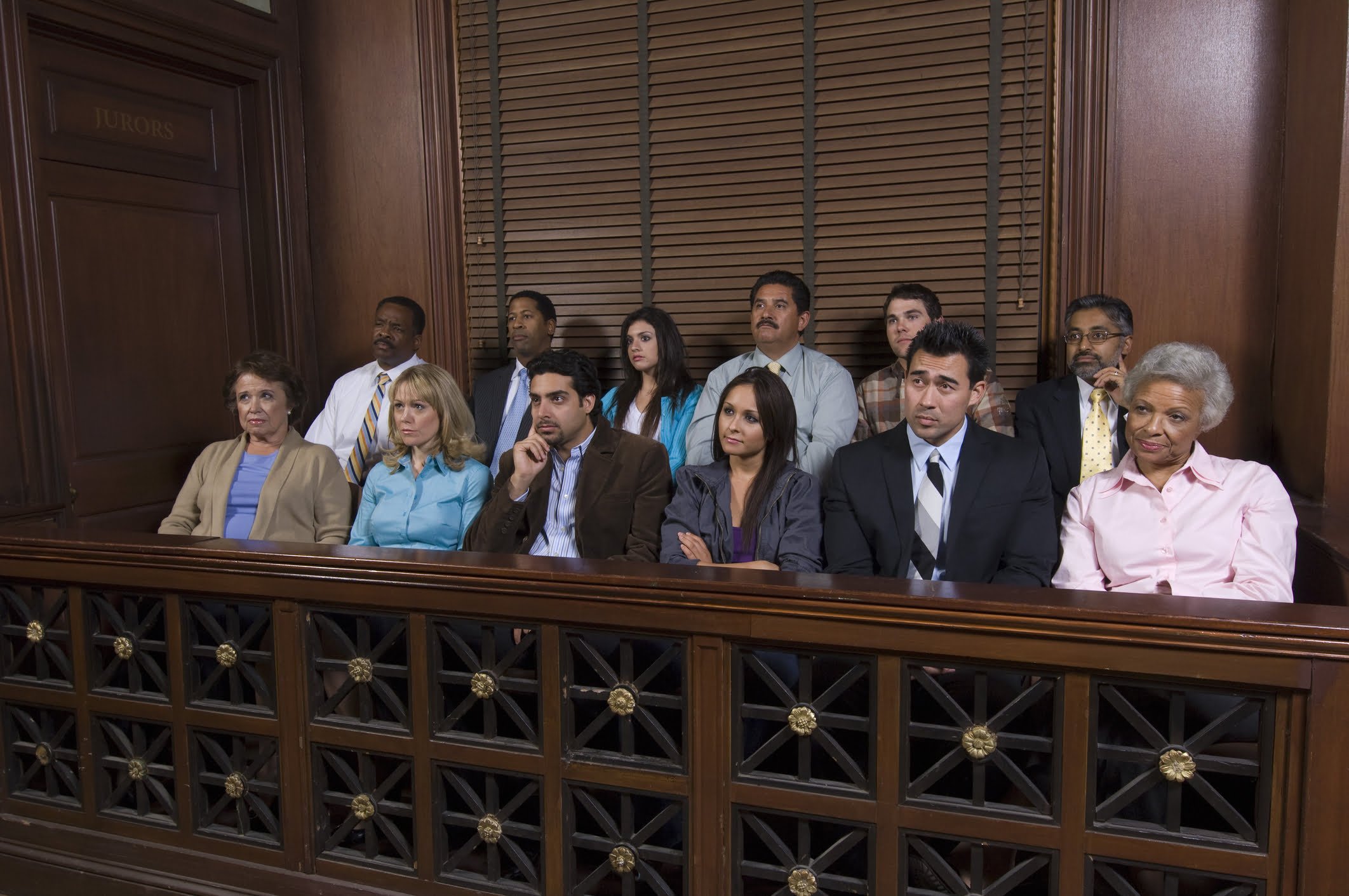 Witness testifying courtroom
